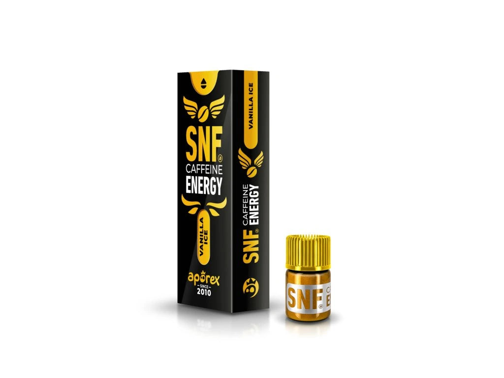 SNF CAFFEINE ENERGY 1g (800mg Caffeina) - Polvere Energizzante - Stimolante / Energia Istantanea - Naturale - VANILLA ICE