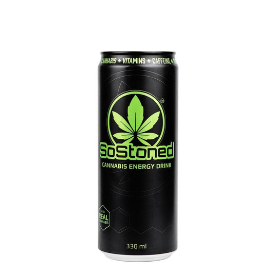 Euphoria SoStoned Cannabis Energy Drink - 330 ml - Caffeina, Taurina, Vitamine, CBD