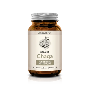 Capsule Funghi Chaga Bio 450 mg - Funghi Funzionali - Commestibili -  90 Capsule - Antiossidante - 450mg per Capsula