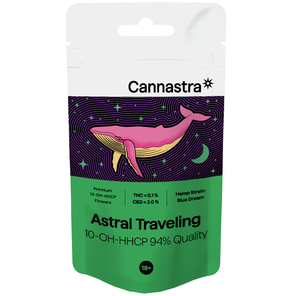PREORDINA (SOLO CARTA / BONIFICO - NO CONTRASSEGNO) - Cannastra 10-OH-HHCP 94% - Astral Traveling 1g