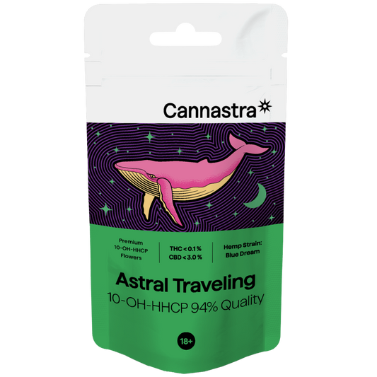 PREORDINA (SOLO CARTA / BONIFICO - NO CONTRASSEGNO) - Cannastra 10-OH-HHCP 94% - Astral Traveling 1g