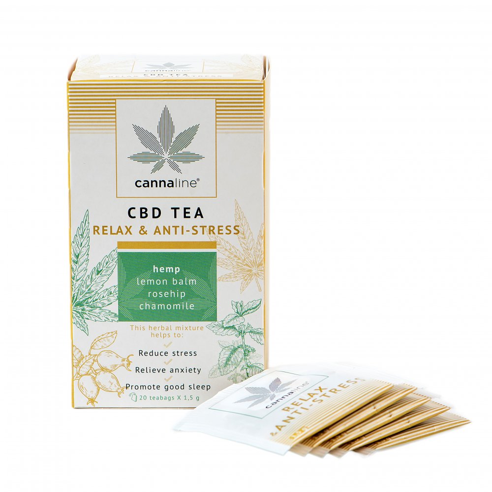 Cannaline Tisana CBD RELAX & ANTI-STRESS - 30 g