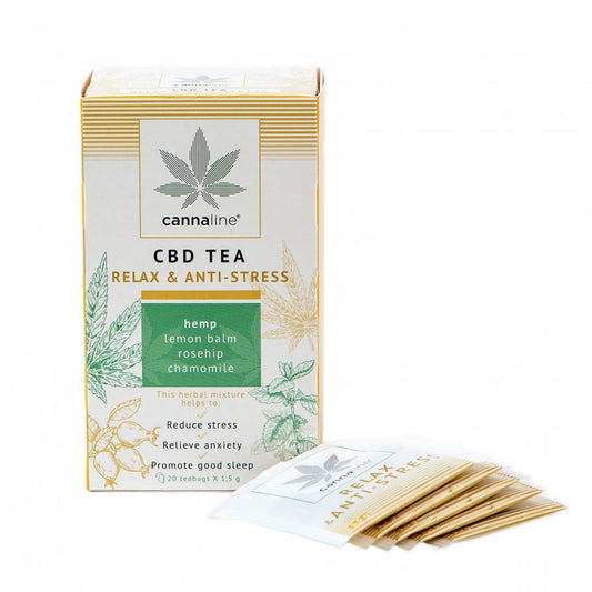 Cannaline Tisana CBD RELAX & ANTI-STRESS - 30 g