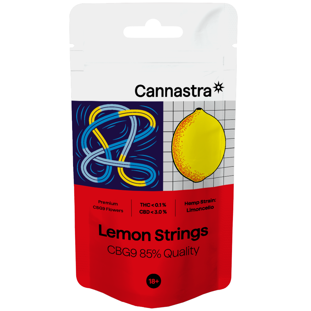 OFFERTA  - Cannastra CBG9 85% - Lemon Strings 1g