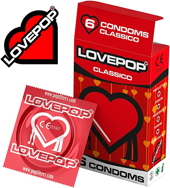 Profilattici “Lovepop” 6 Condoms Box
