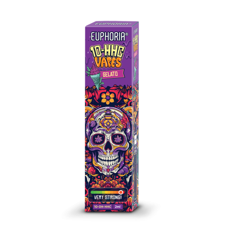 PRONTA CONSEGNA - EUPHORIA - VAPE PEN PUFF 97-99% 10-OH-HHC 2ml