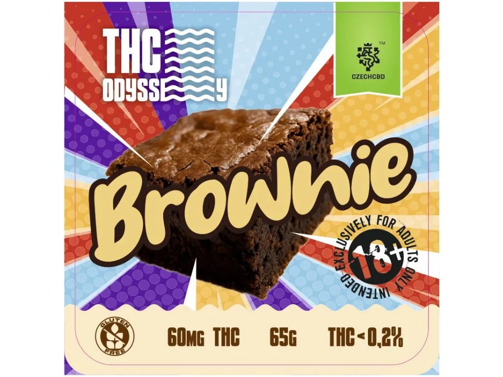 PREORDINA - SPEDITO DA 11 AGOSTO - Czech CBD - Brownie 65mg THC (THC <0,2%) - 65g