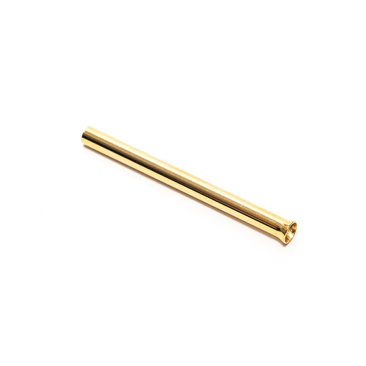 Tubo di metallo dorato 70mm