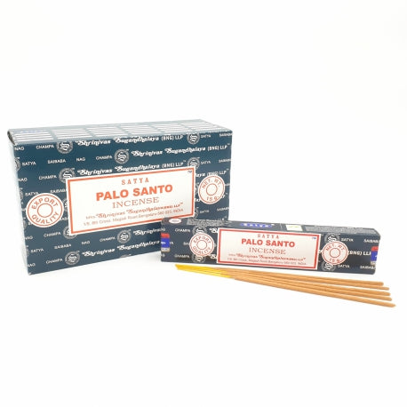 Incensi "Nag Champa" Satya - Bastoncini da 15g (diversi gusti) - Palo Santo