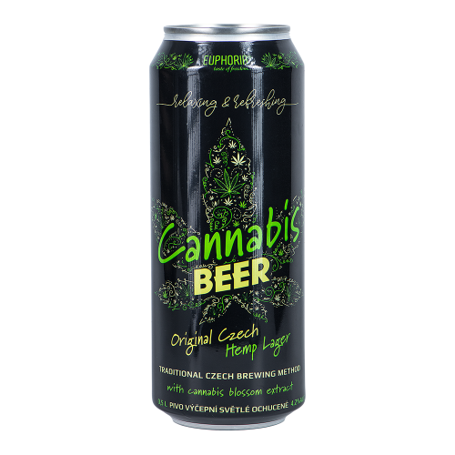 Euphoria Birra alla Cannabis 500ml - 4,2% Alcol