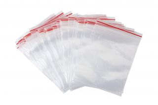 100pz Bustine Richiudibili / Zip 40x60mm